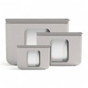 Set contenitori Blim Peek Box Quadro Silk in tre dimensioni