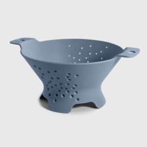 Scolapasta Blim Ocean Dark con fori graduati