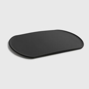 Tagliere Blim colore Carbon Black con bordo ricurvo