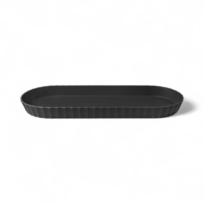Vassoio Blim Minerva 37,5x15cm colore M-Carbon Black