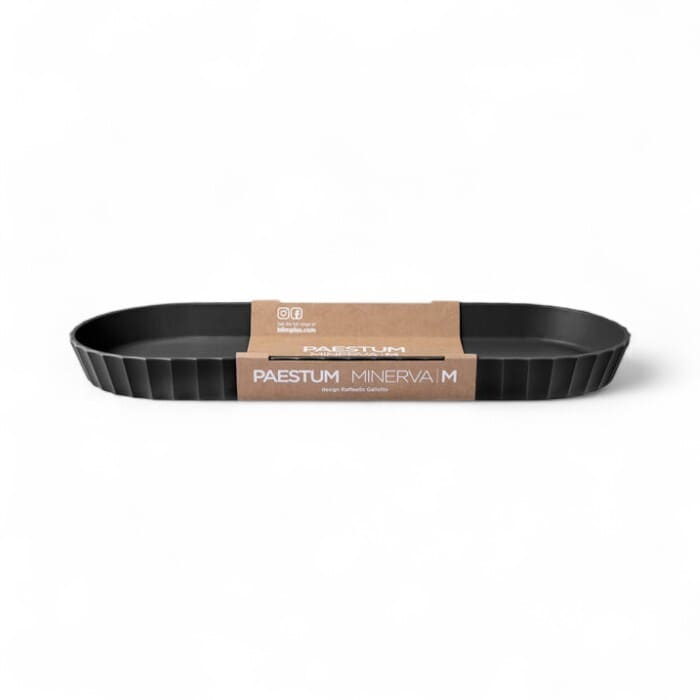 Vassoio Blim Minerva 37,5x15cm colore M-Carbon Black
