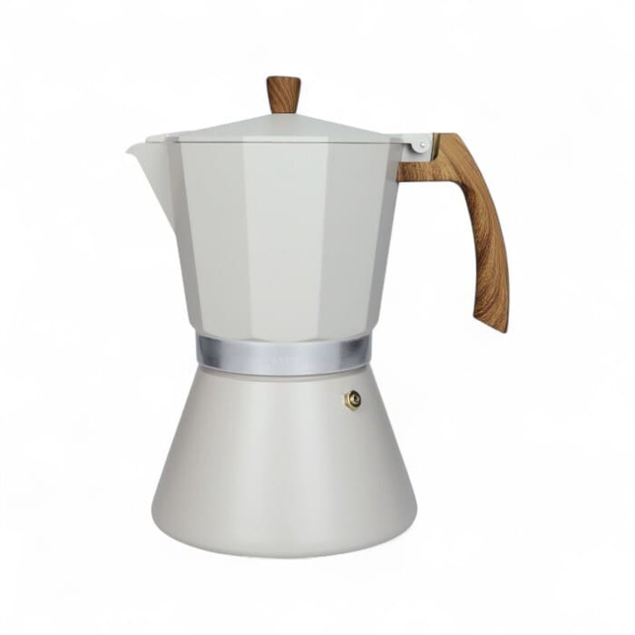 Caffettiera Brandani Tuttinsieme 6 tazze tortora