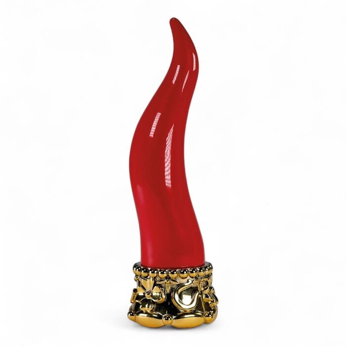 Corno WALD Rosso 18,5 cm in resina