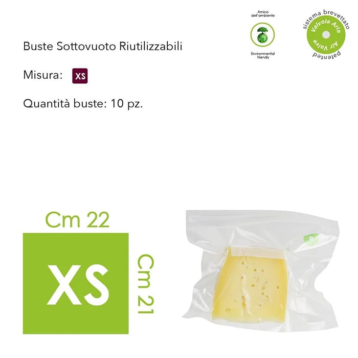 Buste Sottovuoto XS Classe Italy 10 pezzi