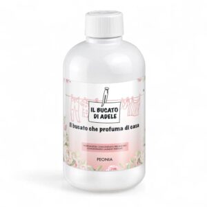 Flacone da 500 ml di Profumatore per Bucato Peonia Il Bucato di Adele