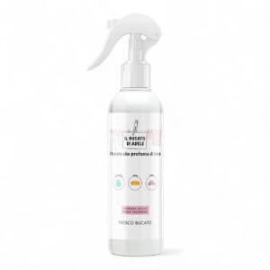 Flacone da 250 ml di Profumatore Spray per Tessuti Fresco Bucato Il Bucato di Adele