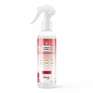 Flacone spray da 250 ml di Profumatore per Tessuti Rouge Il Bucato di Adele
