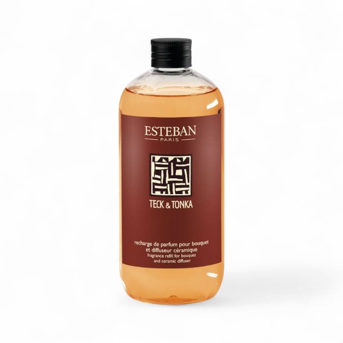 Ricarica per bouquet profumato Esteban Teck e Tonka 500 ml