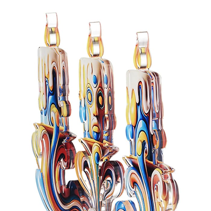 Candelabro Due Candy Pop Linee Recanati