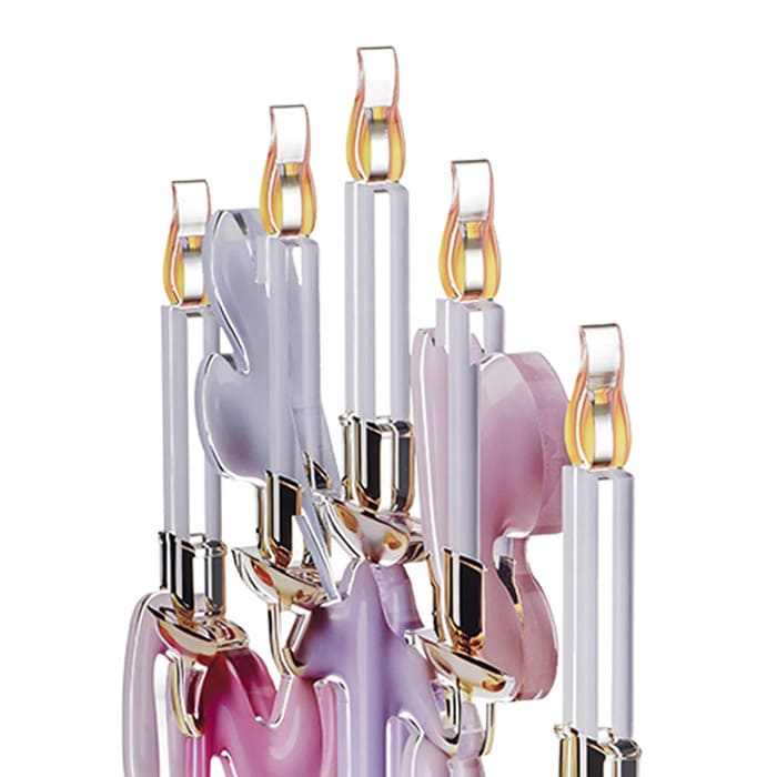 Candelabro tre Candy Pop Linee Recanati