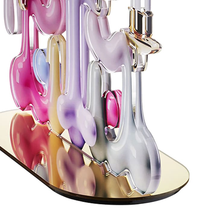 Candelabro tre Candy Pop Linee Recanati