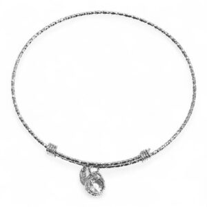 Bracciale Bocarol Easy Argento con pietra trasparente
