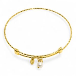 Bracciale Bocarol Easy Oro con perla bianca