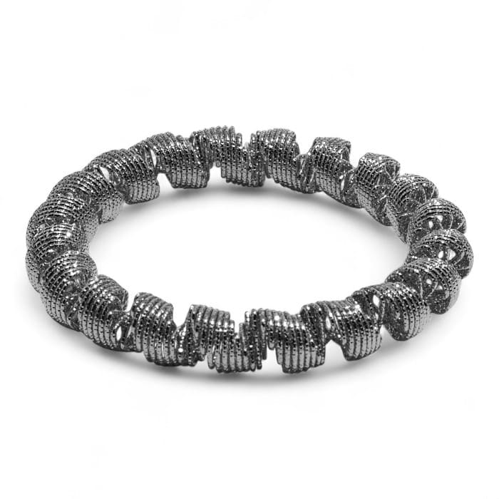 Bracciale Bocarol Collezione Venere Nero elasticizzato