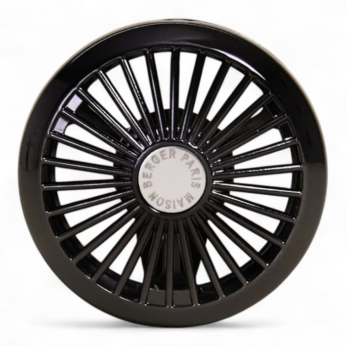 Diffusore auto Maison Berger modello Car Wheel Gun in metallo nero