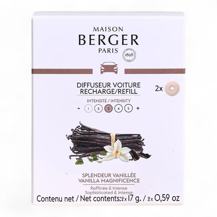 Ricariche per diffusore auto Maison Berger Splendeur Vanillée