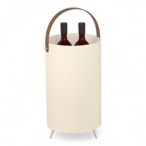 Secchiello ghiaccio Horizon grande bianco con speaker e LED
