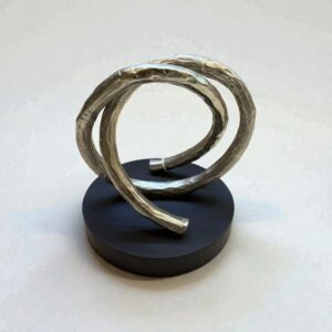 Scultura Fade Maison cerchi finitura Sterling