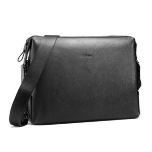 Borsa in pelle Ottaviani nera con tracolla