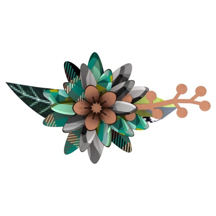 Fiore decorativo Rhapsody In Blue Miho Unexpected Things