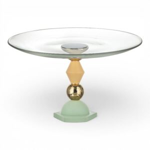 Centrotavola Bongelli Liberty D28 Verde-Oro