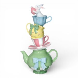 Conigliuccio Tea Time Brandani in resina