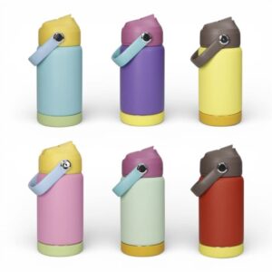 Thermos Funny Brandani inox silicone colori assortiti