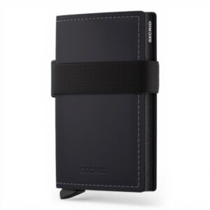 Secrid Bandwallet Matte Black Black con fascia elastica