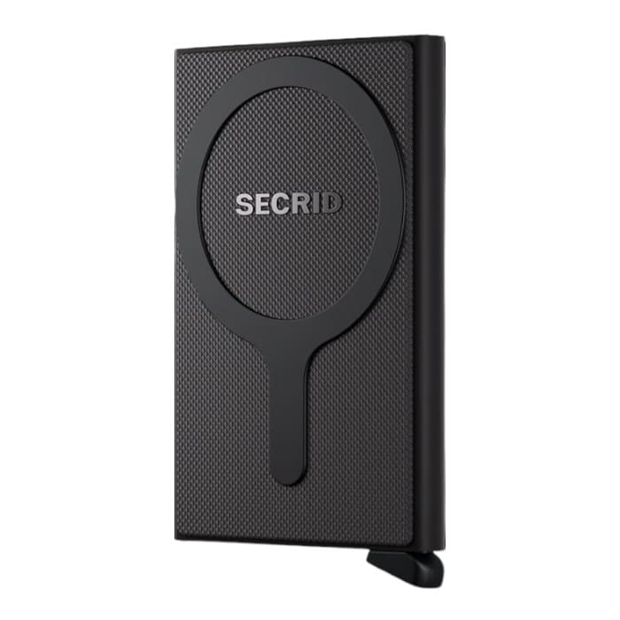Secrid Cardprotector MagSafe Black in alluminio