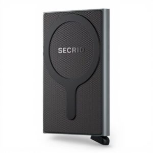 Secrid Cardprotector MagSafe Titanium in alluminio
