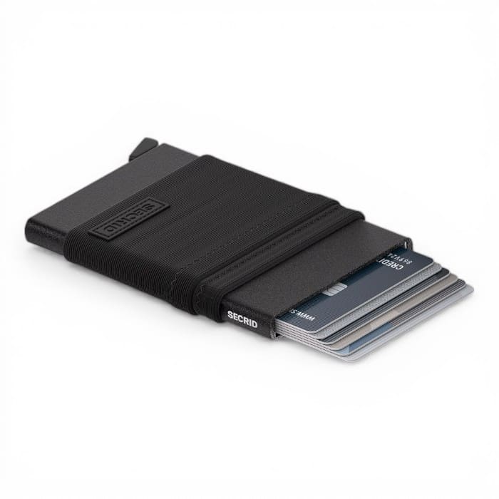 Secrid Flexwallet Black con fascia elastica