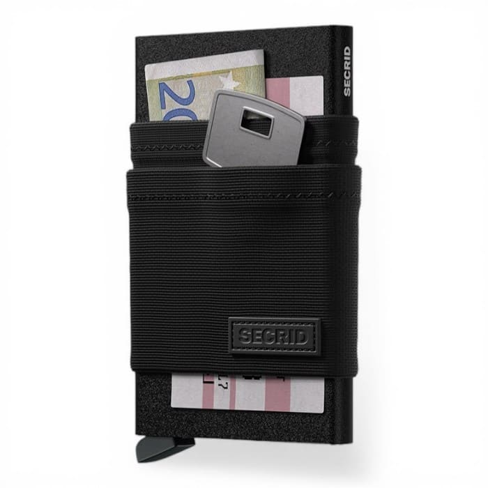 Secrid Flexwallet Black con fascia elastica