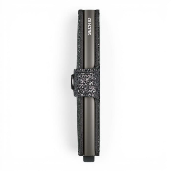Secrid Miniwallet Stars Black glitter nero