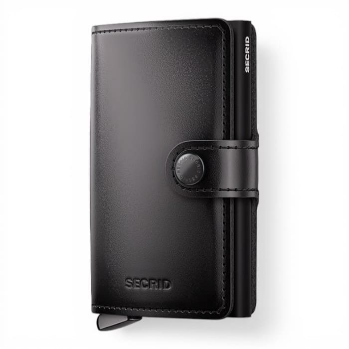 Secrid Premium Miniwallet Dusk Black pelle vegetale