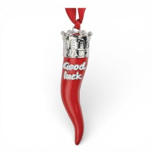 Charm Cornetto in metallo smaltato Good Luck Wald