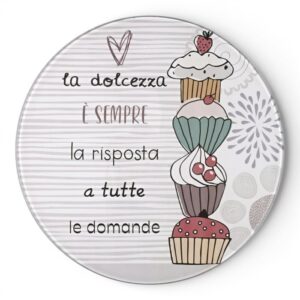 Sottopentola o tagliere in vetro Dolcezza Wald