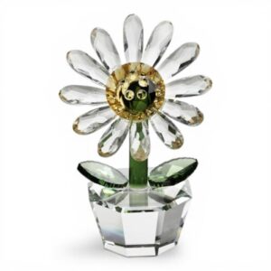 Fiore in cristallo Trasparente Fantin Argenti con vaso