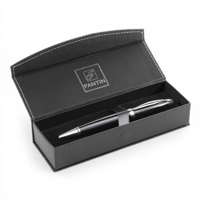 Penna USB 16GB Nera Fantin Argenti con astuccio