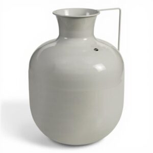 Vaso Metallo Bottiglia Bianco Fantin Argenti 29,5x41