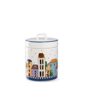 Barattolo Paese Mio Blu 9x13,3 Egan