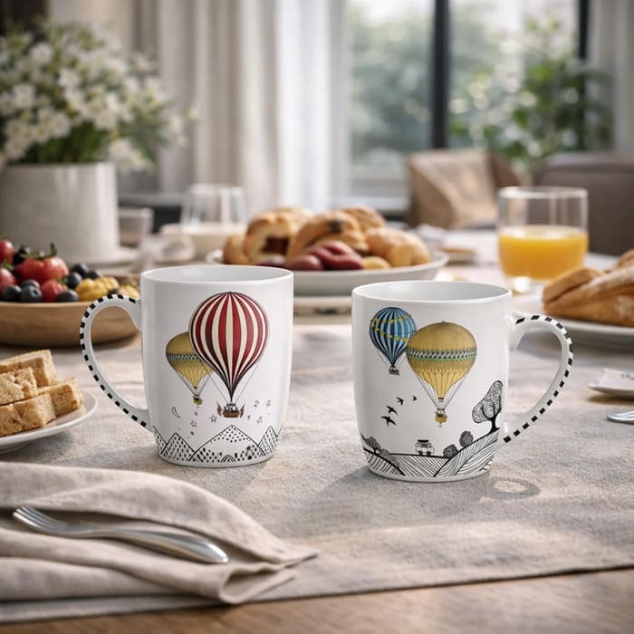 Egan Mug Giramondo Montagne e Campagna