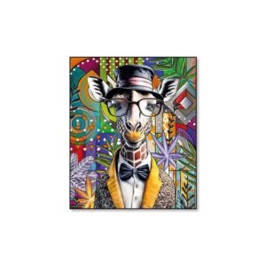 Quadro Human Essence Giraffa Far-Sightedness 50x60 cm Egan