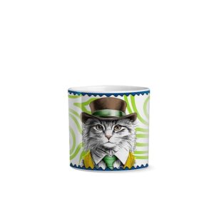 Cachepot Human Essence Gatto Independence 7x7 cm Egan