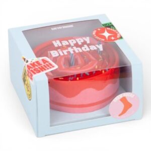 Calzini Eat My Socks Happy Birthday set 2 paia