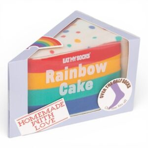 Calzini Eat My Socks Rainbow Cake