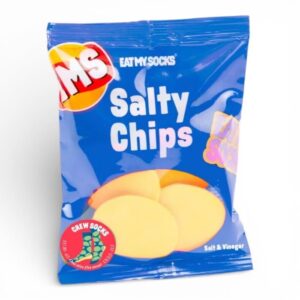 Calzini Eat My Socks Salty Chips Blue