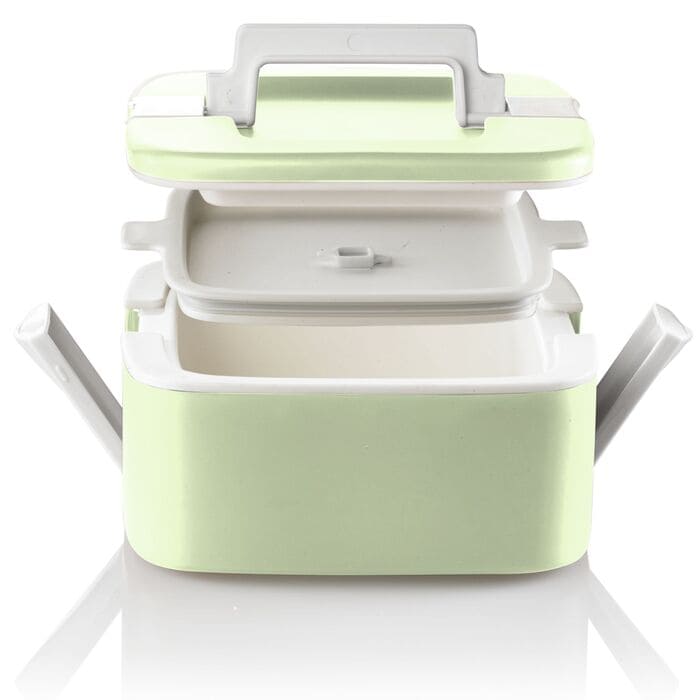 Enjoy lunchbox termico Hot&Cold 0,75 litri verde impilabile