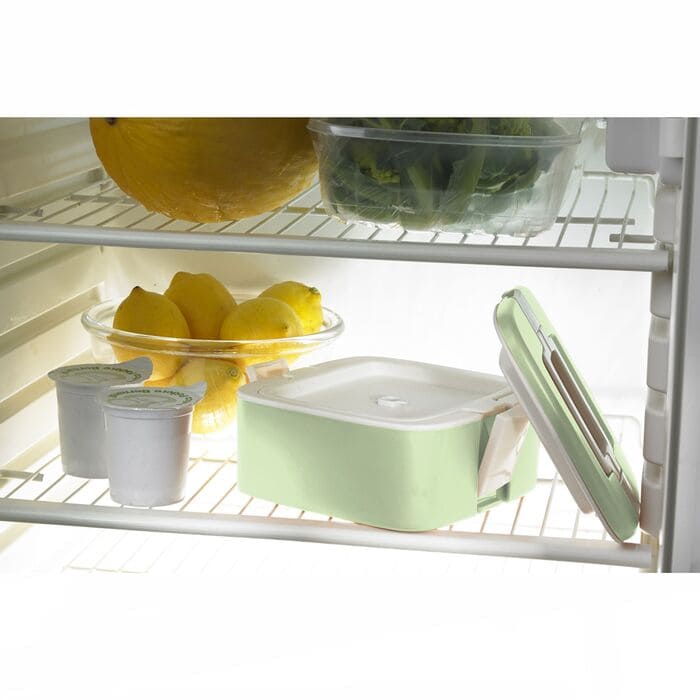 Enjoy lunchbox termico Hot&Cold 0,75 litri verde impilabile