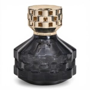 Lampada catalitica Maison Berger Bolero Nero vetro sfaccettato