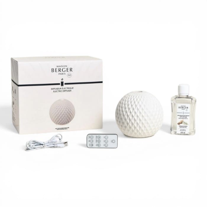 Diffusore elettrico Maison Berger Sphère Thé Blanc Pureté
